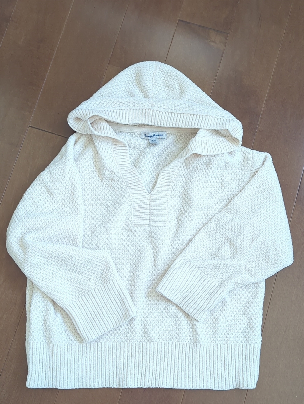 Tommy Bahama Chenille Sweater Hood NWOT